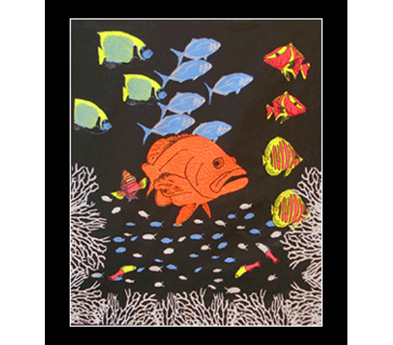 Fish Hotel Fish Bowl - White College Pet Accessories