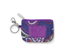 Dorm Accessory - Vivid Paisley Student ID Case - Key Holder