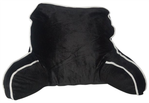 The College Bedding Essential Bedrest - Black/White