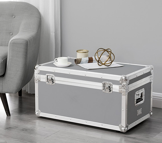 Durable and Lightweight College Trunk VIN High Quality Alloy Gray