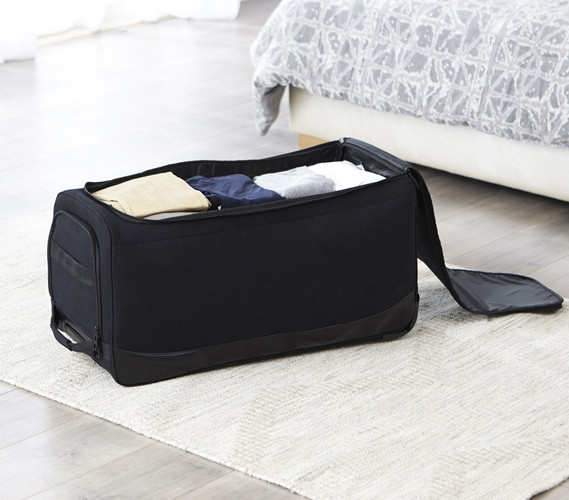 Black College Laundry Hamper and Black College Dorm Trunk