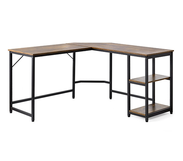 Suprima Desk - Corner Extra Desktop - Hickory Teak