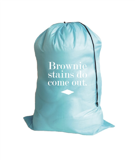 Cheap Dorm Items - Dorm Laundry Bag - Brownies - Cool Dorm Stuff