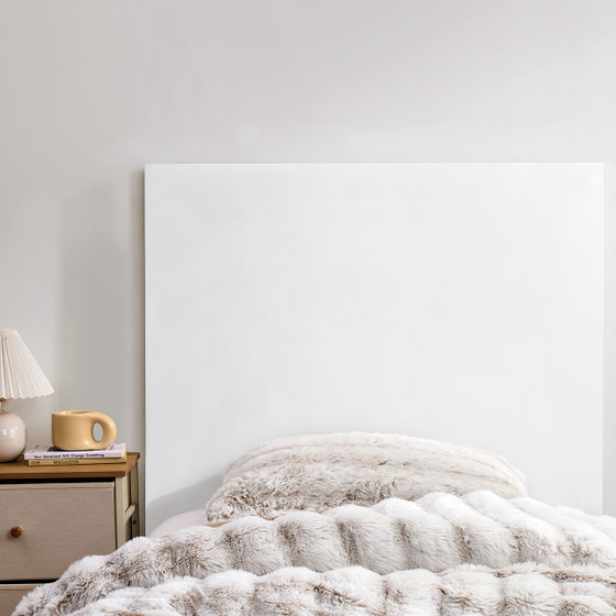 The Cardboard Headboard - Classic White