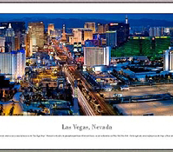 Las Vegas, Nevada - Twilight Panorama
