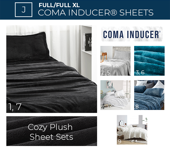 Full/Full XL Size - Auburn Global Top 11 Dorm Bedding Necessities Package - The Premium