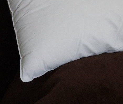 100% Cotton Pillow - 233TC Comfortable Dorm Bedding Accessory