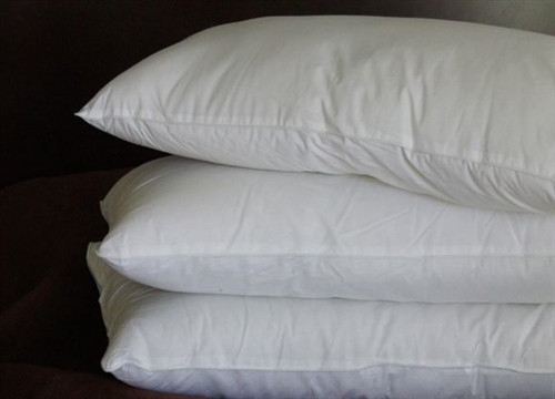 100% Cotton Pillow - 233TC Comfortable Dorm Bedding Accessory