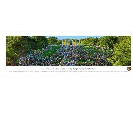 University of Missouri - Thy Flame Shall Last Tiger Walk Panorama - Dorm Wall Decor