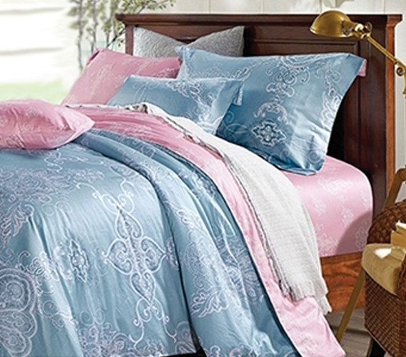 Dorm Bedding for Girls Solitude Twin Extra Long Dorm Bedding