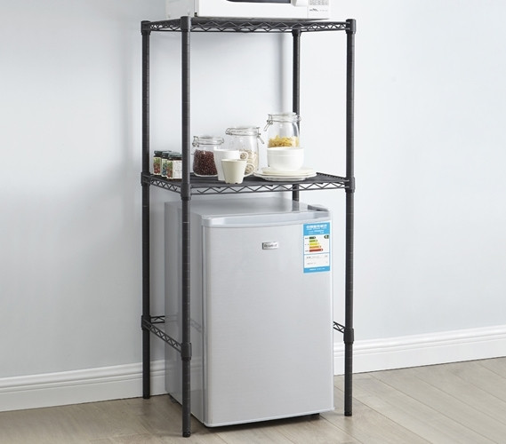 Dark Gray Dorm Storage Shelving Suprima Mini Shelf Supreme