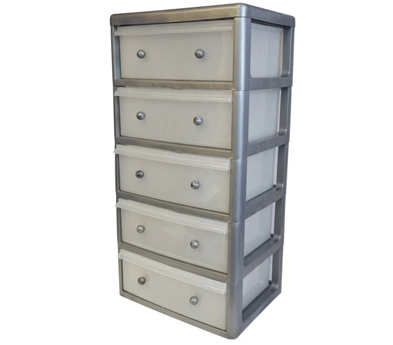 5 Drawer Dorm Organizer With Handles Dorm Storage Solutions
