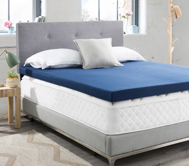 3 Inch Mattress Topper with Cover Full XL Extra Long Dorm Bed Pad Padding College Bedding Essentials