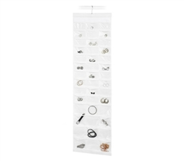 A College Essential For Girls - Extra Long 84 Pocket Jewelry File - Don't Lose Jewelry