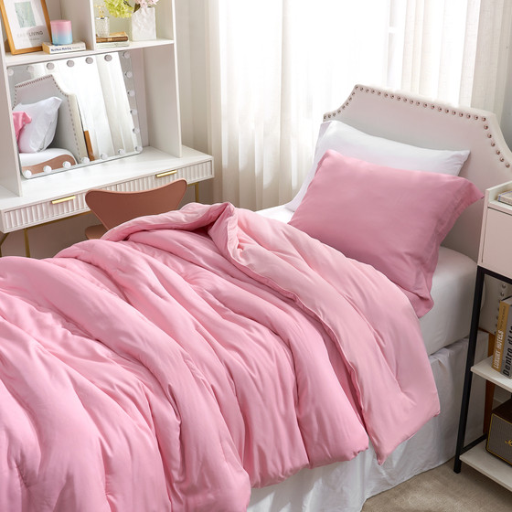 Trendy College Apartment Decor Pink Dorm Room Ideas Lightweight Extra Long Twin Comforter Set Bamboo Bedding