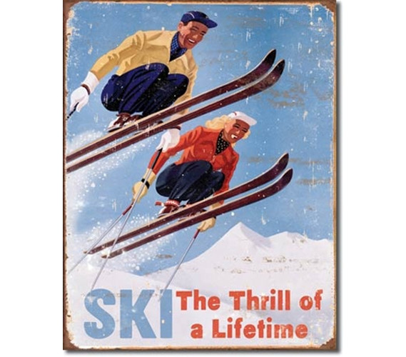 Tin Sign Dorm Room Decor super cute vintage illustration on tin sign for dorm and apartment walls