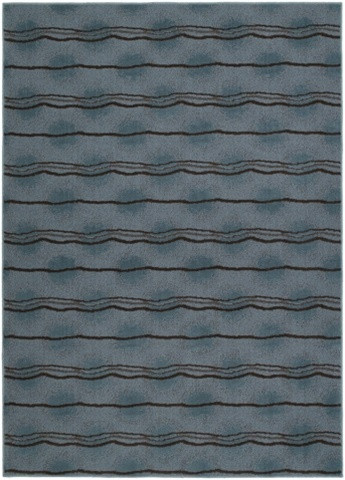 Wavy Colors Collegiate Dorm Room Rug College Decor
