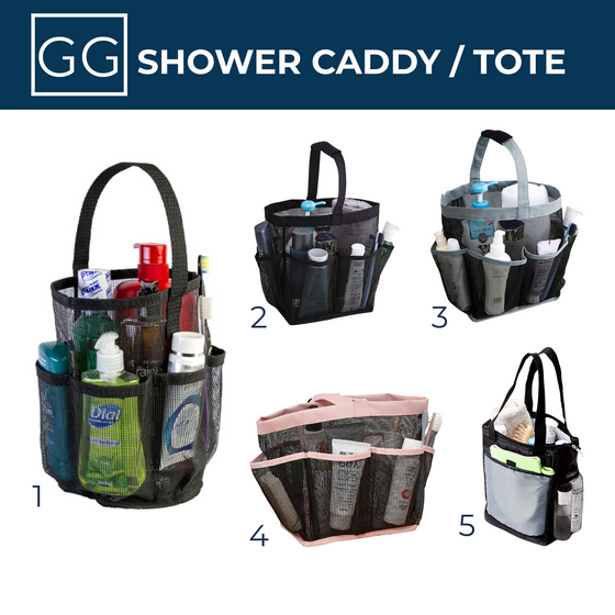 Canvas Black Mesh Tote Waterproof Shower Bag with Drainage Toiletry Caddy Dorm Bathroom Essentials College Apartment Supplies
