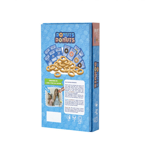 Card Games to Play With Friends 1v1 Challenges Score Keeping Donut Theme College Student Gift Ideas   Party Icebreaker