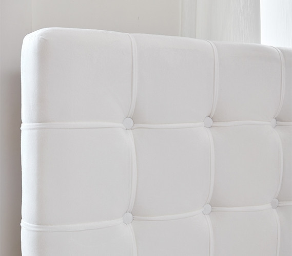 Easy to Assemble Dorm Headboard with Legs Adjustable Height XL Twin Headboard Sized for Dorm Beds