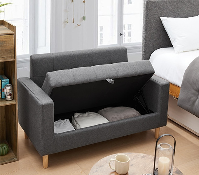 Easy to Match Dark Gray Dorm Room Essentials Cozy Dorm Seating for College Guys Grey College Decor Ideas