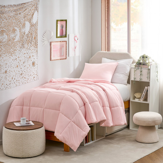 No Sweat Off My Arse - Coma Inducer® Twin XL Comforter Set - Rosewater