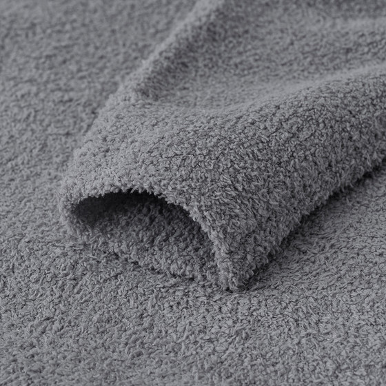 Grey Coma Inducer Luxury Plush Bedding Brand Hoodie Luxury Dorm Items