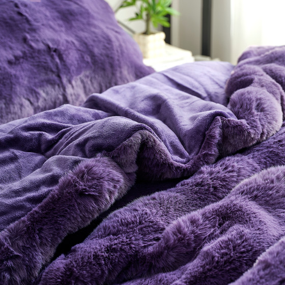 Snowball® Giant - Coma Inducer® Twin XL Comforter Set - Puffy Purple
