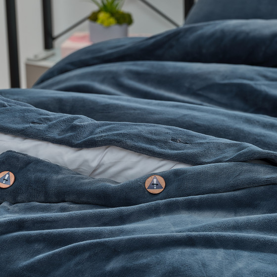 Near Suffocation Xtra - Coma Inducer® Twin XL Comforter Set - Pond