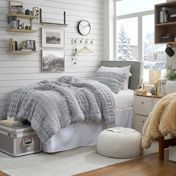 Freezin Waters - Coma Inducer® Twin XL Comforter Set - Gray Sand