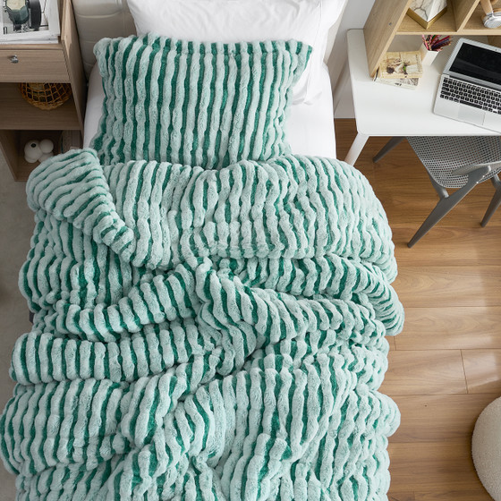 Freezin Waters - Coma Inducer® Twin XL Comforter Set - Ocean Green
