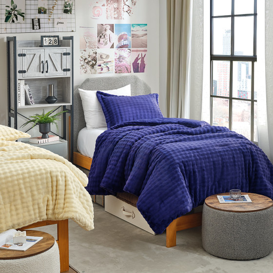 Snowball Double Chunky Bunny® - Coma Inducer® Twin XL Comforter Set - Baby Wisteria Purple