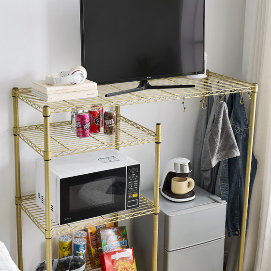 The Shelf Supreme - Suprima® Adjustable Shelving - Gold