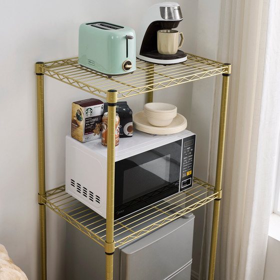 The Mini Shelf Supreme - Suprima® Adjustable Shelving - Gold