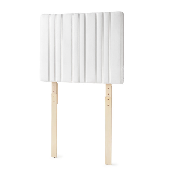 Tavira Allure® Outlet College Dorm Headboard - Bedboard Plush - White