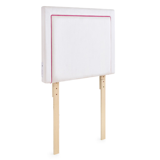 Tavira Allure® College Dorm Outlet Headboard with Legs - Corded - Pink