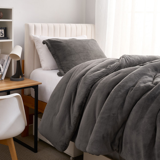 Get Under Me - Coma Inducer® Twin XL Comforter Set - Dark Night Gray
