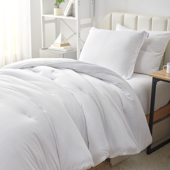 Love Thick® - Springtime Coma Inducer® Twin XL Comforter Set - White