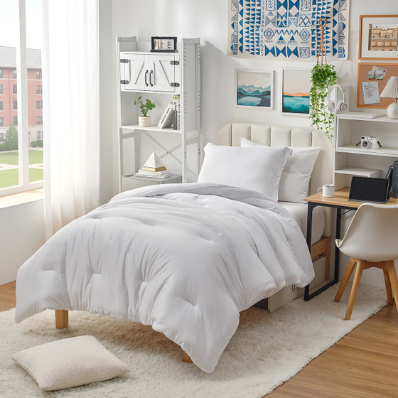 Love Thick® - Springtime Coma Inducer® Twin XL Comforter Set - White