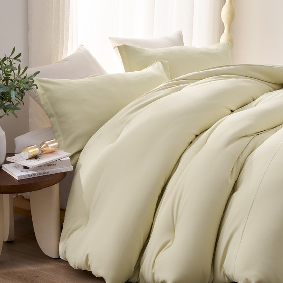 Forever Thick - Coma Inducer® Oversized Full Comforter Set - Cool Fog