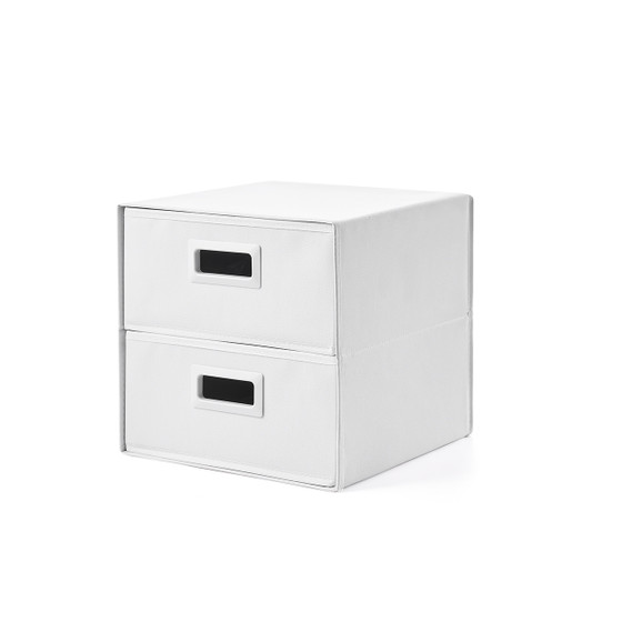 TUSK® Bin Drawers (Top to Bottom) - White