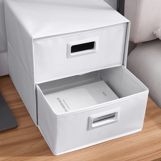 TUSK® Bin Drawers (Top to Bottom) - White