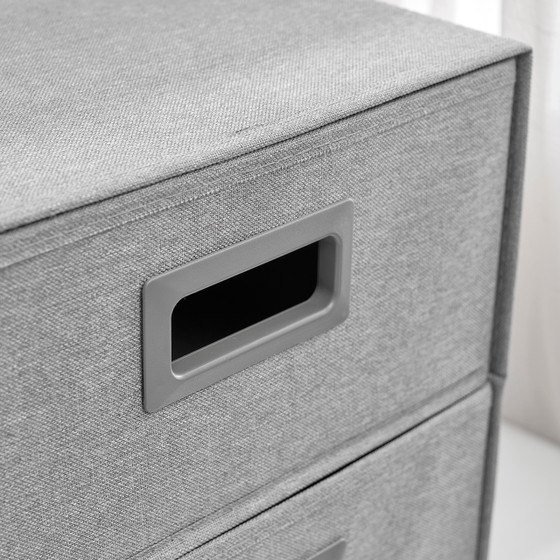 TUSK® Bin Drawers (Top to Bottom) - Gray