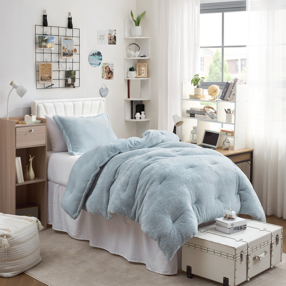 Dam Bae, She Thick® - Coma Inducer® Twin XL Comforter Set - Icecap Gray