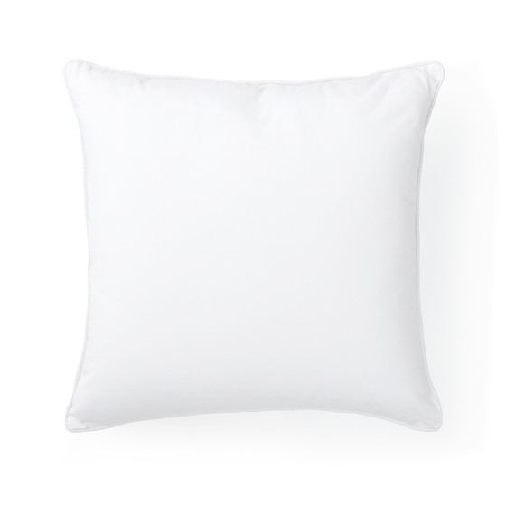 Rainha® Cotton Dutch Ruffled, Euro & Bolster Pillow Set - White