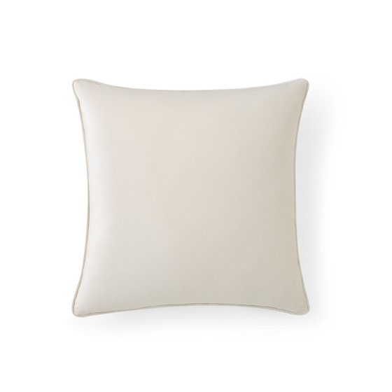 Rainha® Velvet Dutch, Euro & Bolster Pillow Set - Creamy Beige