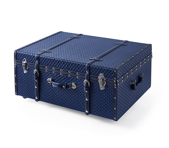 REFURB Texture® Brand Trunk - Navy Diamond