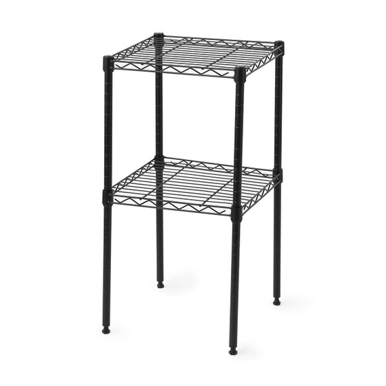 Suprima® Mini-Fridge Organizer Shelves - Black
