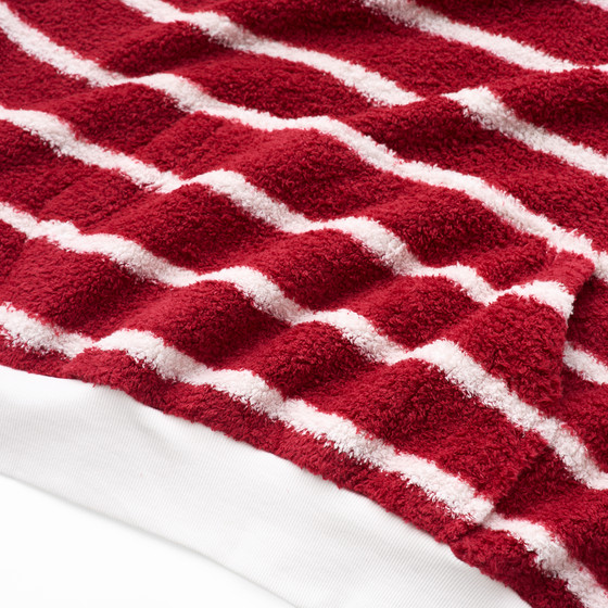 Coma Hoodie™ - Looks Soft - Red & White Stripe - Men's