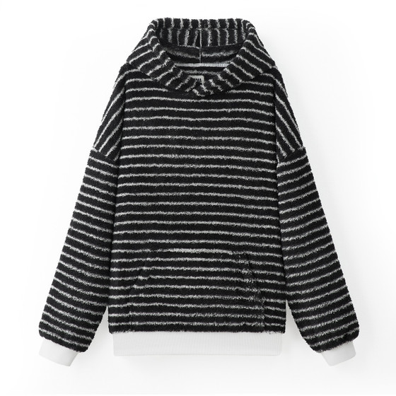 Coma Hoodie - Black Stripe